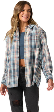 O'Neill Women's Logan Flannel Button Down Shirt