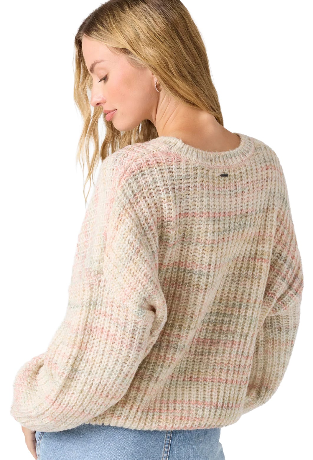 O'Neill Bayou Long Sleeve Sweater - Multi Color – back view