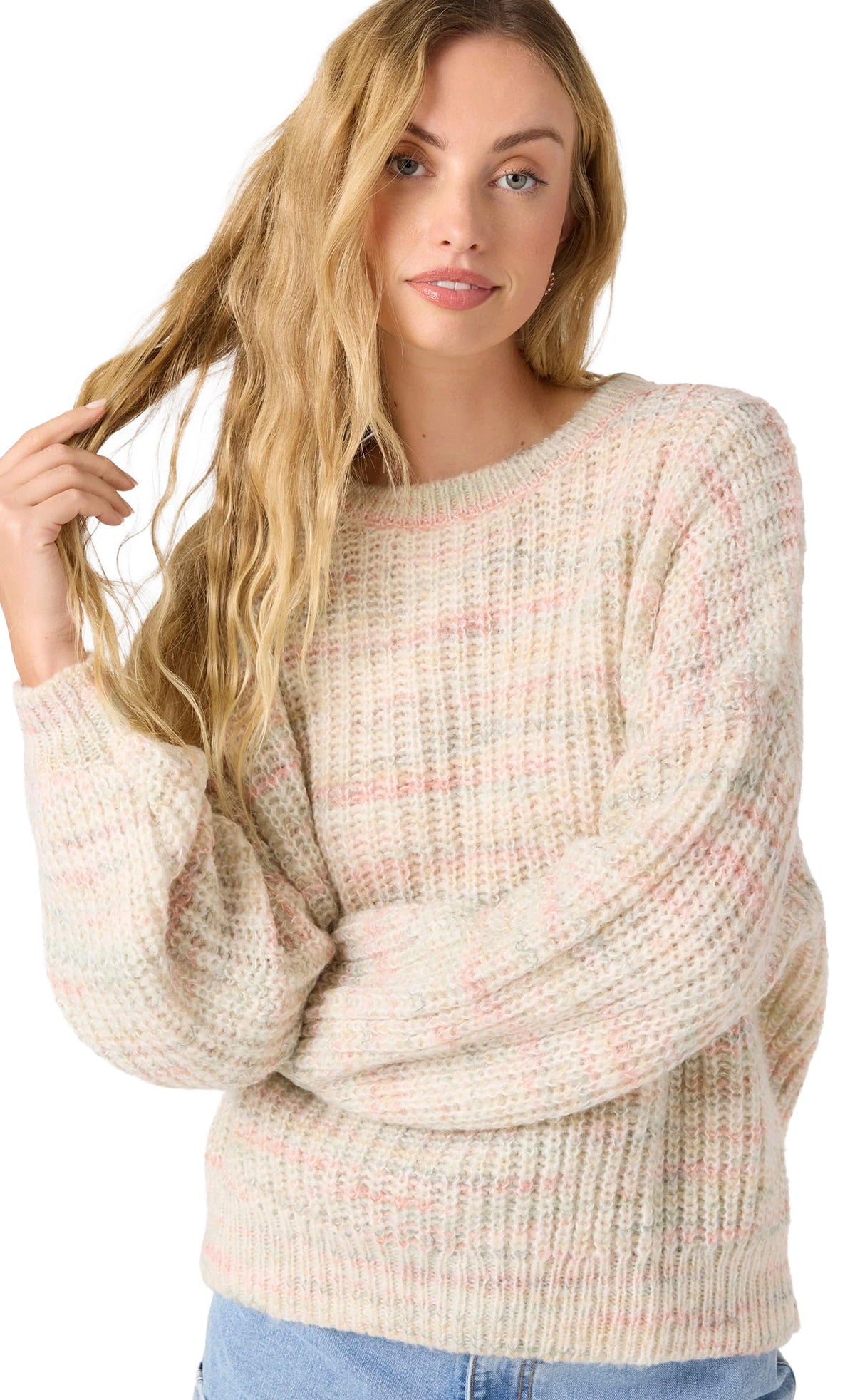 O'Neill Bayou Long Sleeve Sweater - Multi Color – alternate view 1