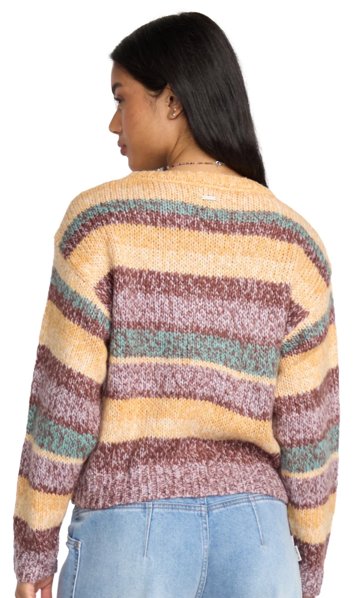 Billabong So Spaced Out Sweater - Multi – back view