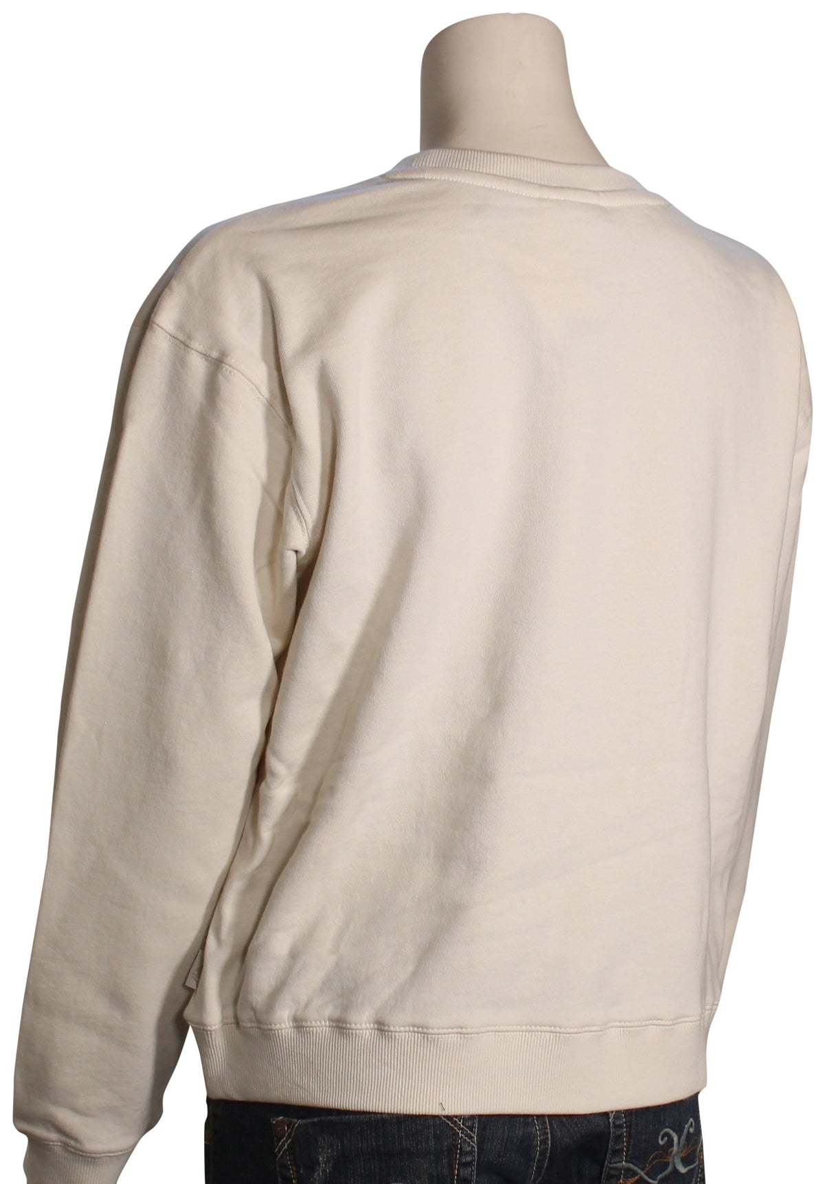 Rip Curl Hoffman Relaxed Crew Sweatshirt - Bone – back view