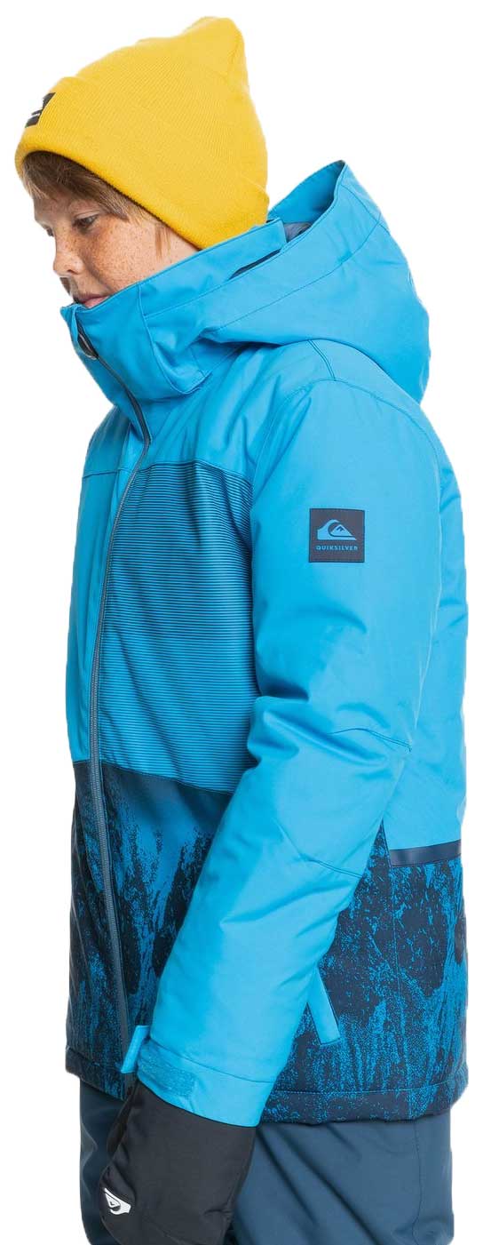 Quiksilver Boy's Silvertip Snow Jacket - Brilliant Blue Parafinum, alternate view 1