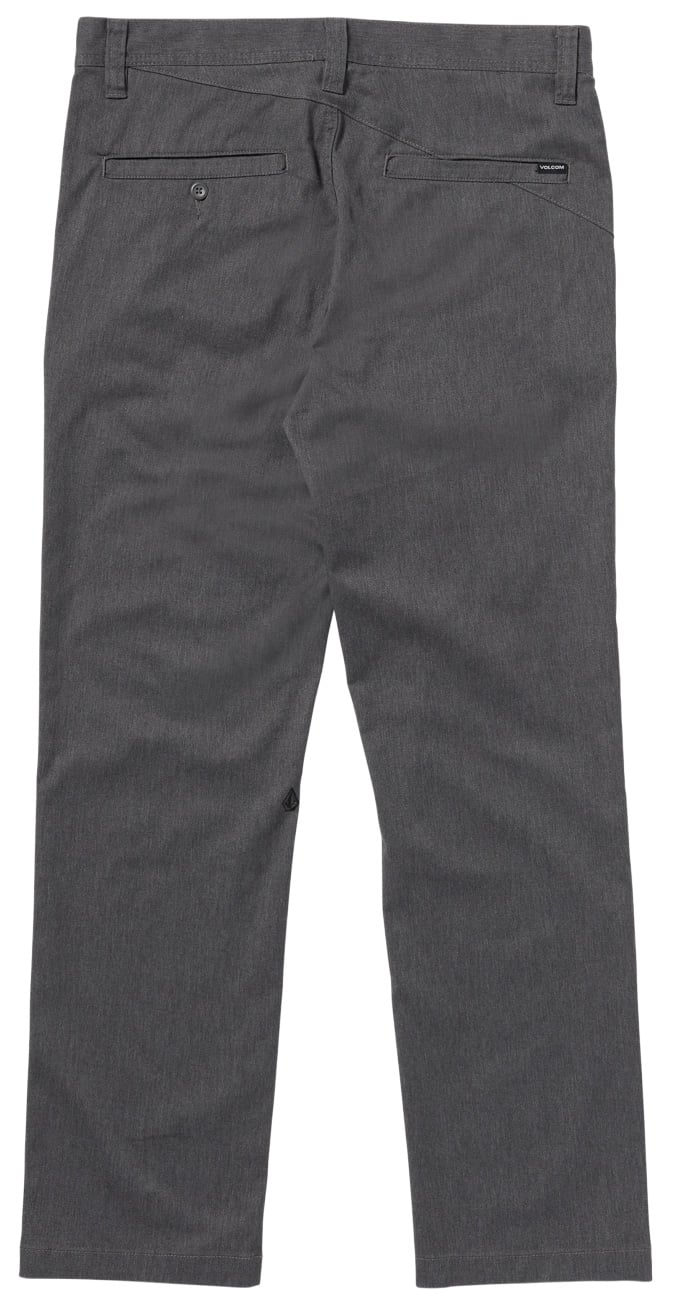 Volcom Frickin Modern Stretch Men's Pants - Charcoal Heather – back view