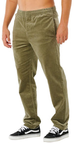 Rip Curl Classic Surf Cord Beach Pants - Surplus Green