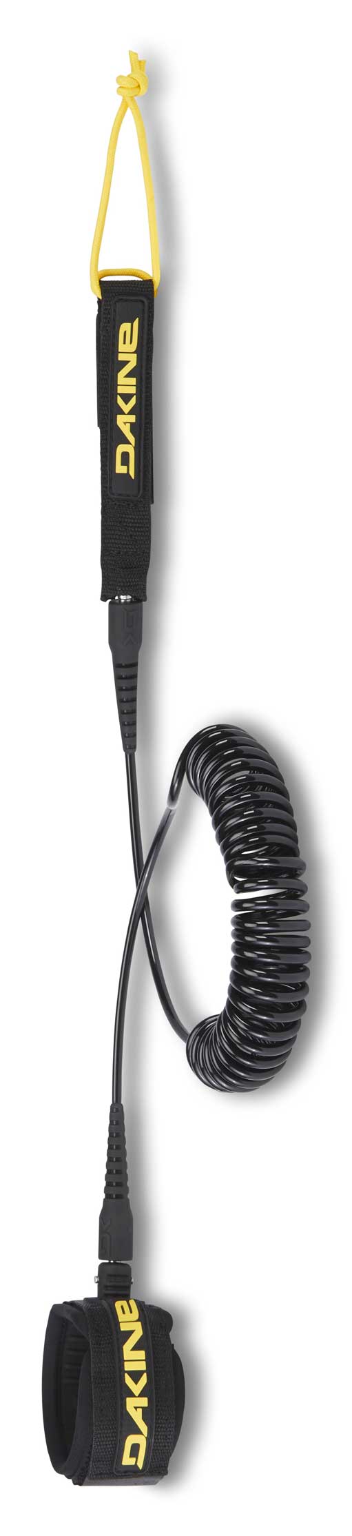 DaKine Stand Up Paddle Board Coiled 10' x 3/16" Calf Leash - Black