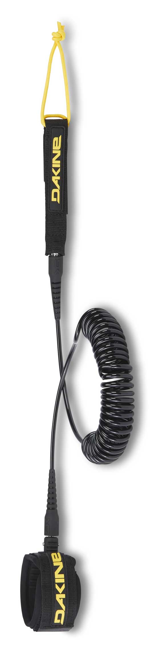 DaKine Stand Up Paddle Board Coiled 10' x 3/16" Ankle Leash - Black