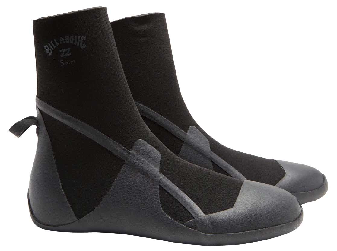 Billabong Absolute Round Toe 5MM Surf Boot - Black Hash
