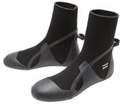 Billabong Absolute Round Toe 5MM Surf Boot - Black Hash