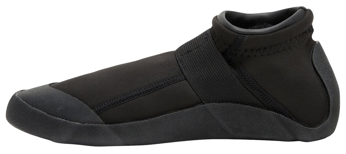 Roxy 1mm Prologue+ Round Toe Women's Surf Boot - Black – back view