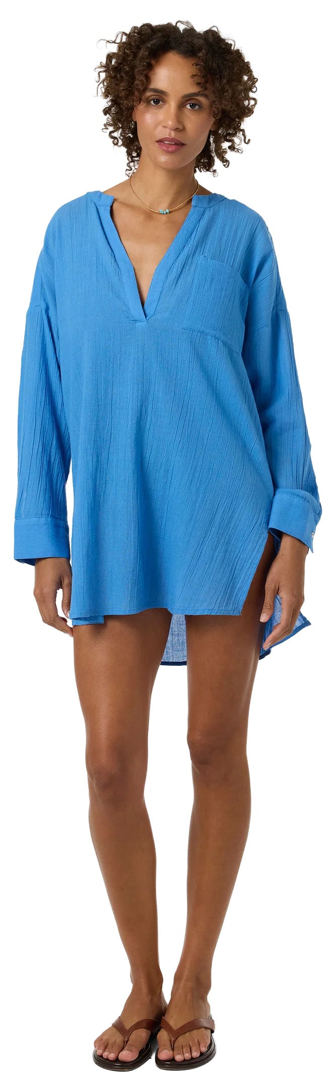 O'Neill Belizin Women's Long Sleeve Cover Up - Blue