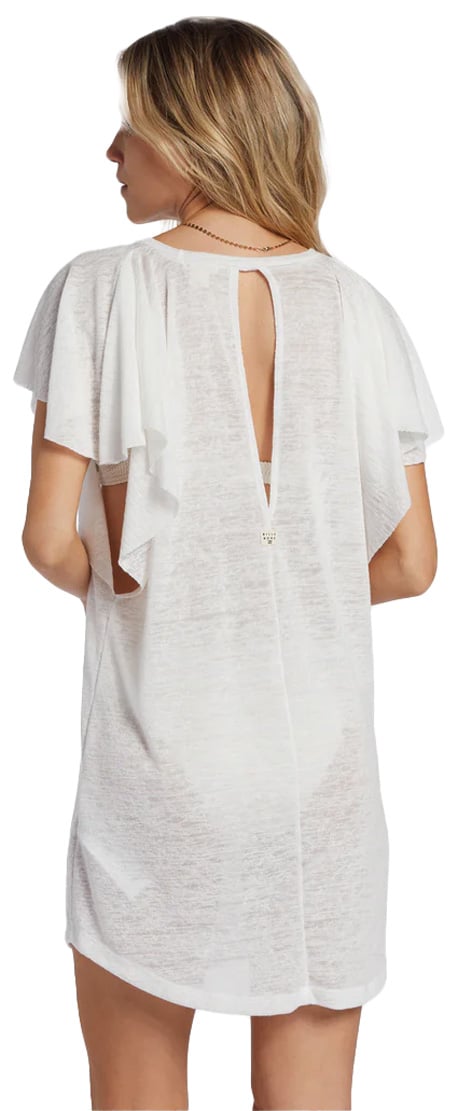 Billabong Out For Waves Women's Cover Up - Salt Crystal – back view