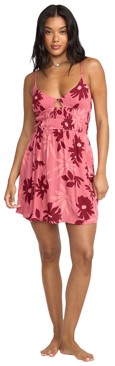 Billabong Rays All Day Mini Dress - Mauve Rose