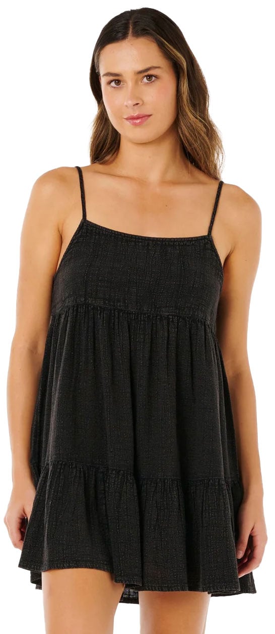 Rip Curl Class Surf Women’s Cover Up Dress - Relaxed Fit, Black