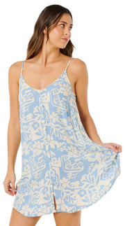 Rip Curl Party Pack Women’s Cover Up - Relaxed Fit, Blue