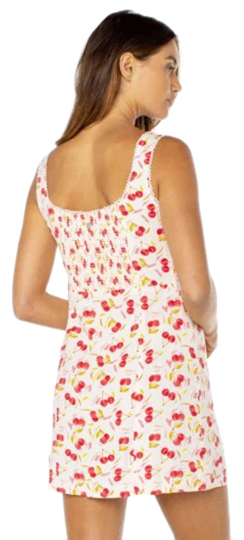 Roxy Kayla Women's Mini Dress - Hibiscus Cherry On Top – back view