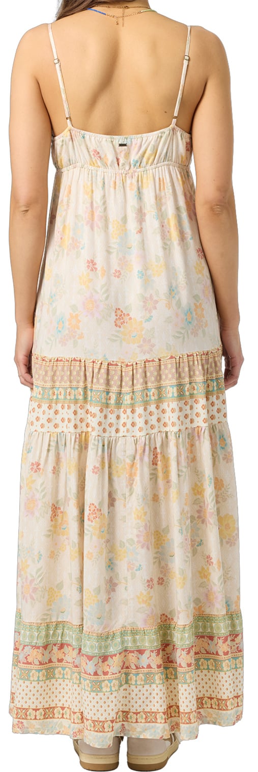 O'Neill Lillie Women's Maxi Dress - Tapioca – back view