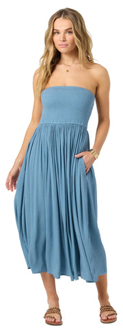 O'Neill Piper Women's Midi Dress - Provincial Blue