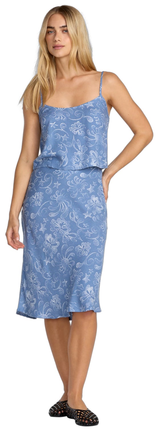 RVCA Lauren Alvarez Subaloha Women's Skirt - Light Blue – alternate view 1