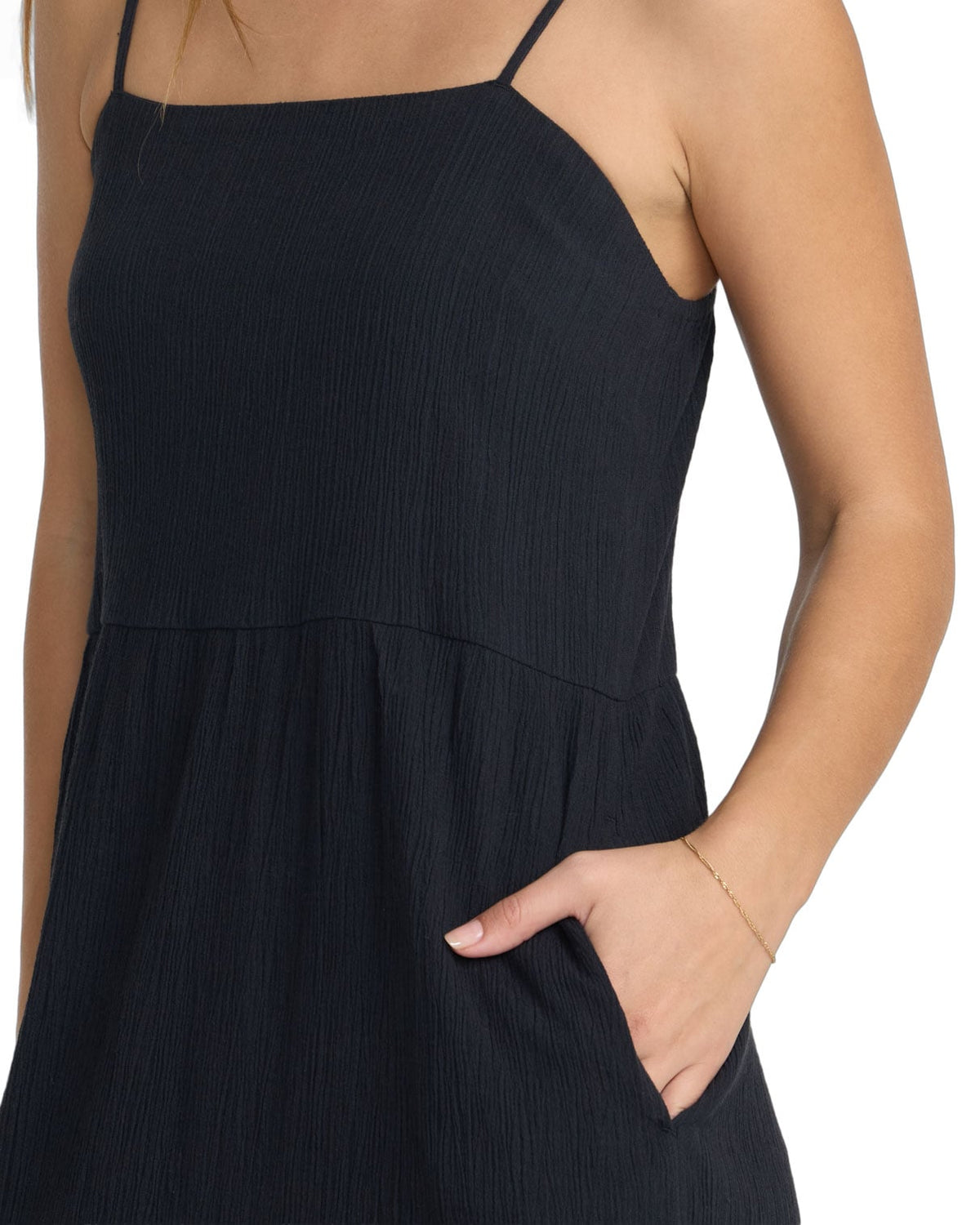 RVCA New Yume Women's Maxi Dress - RVCA Black – alternate view 1