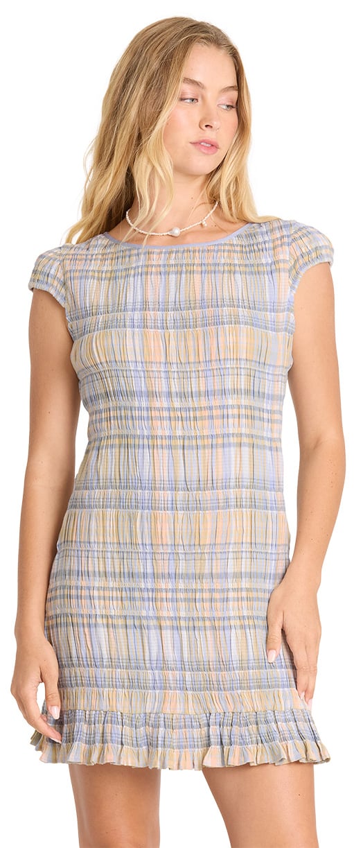 Billabong Bright Side Women's Mini Dress - Twilight Blue