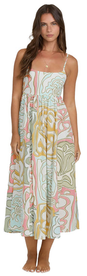 Billabong Island Life Women's Midi Dress - Clearwater