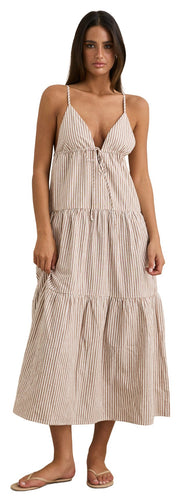 Rhythm Jaci Women's Maxi Dress - Tan