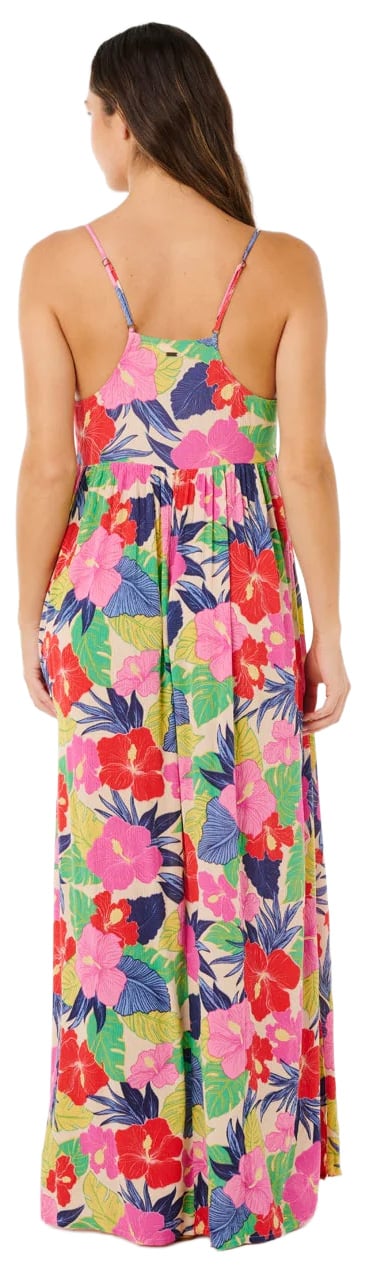 Rip Curl Party Pack Women's Maxi Dress - Multicolor – back view