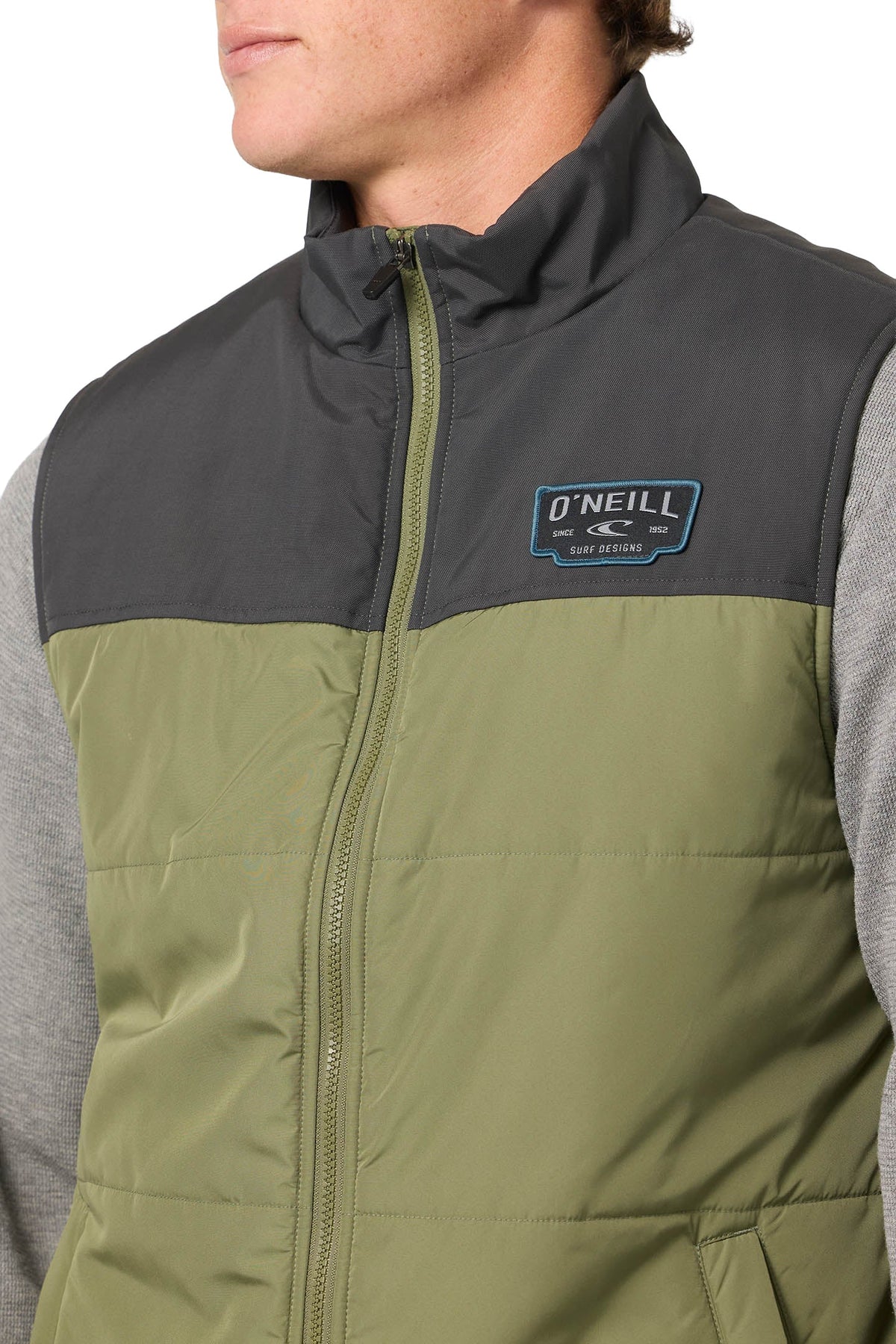O'Neill Vista Quilted Vest - Clover – alternate view 1
