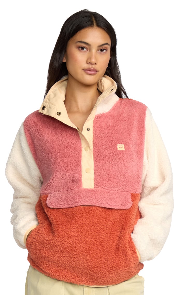 Billabong Switchback Pullover Women's Jacket - Kiss The Earth