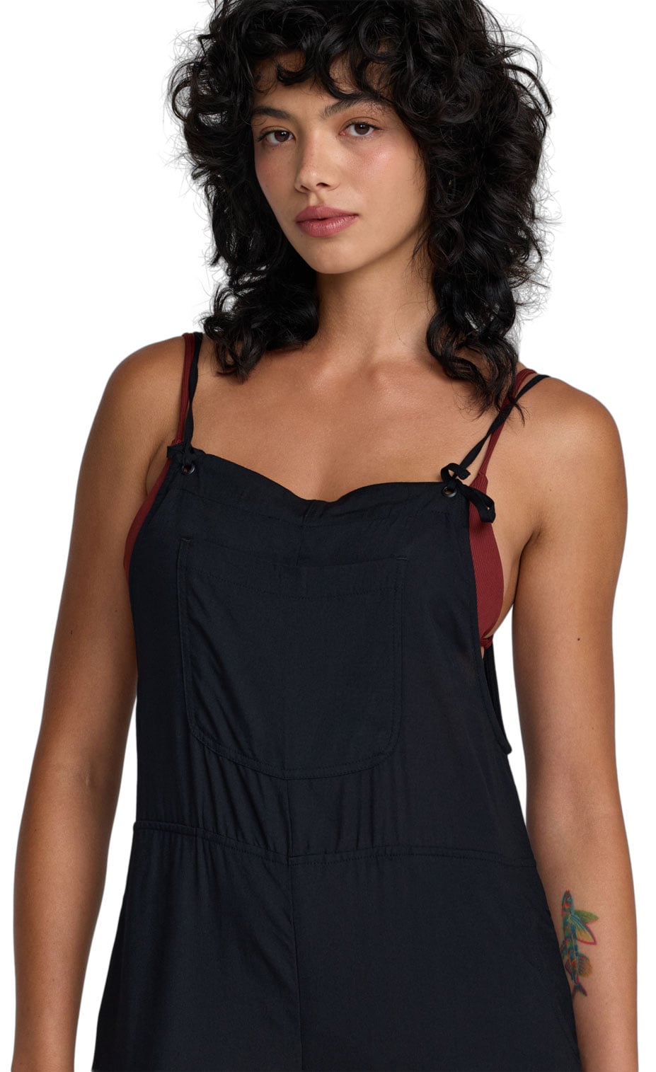RVCA Zula Women's Jumper - True Black – alternate view 1