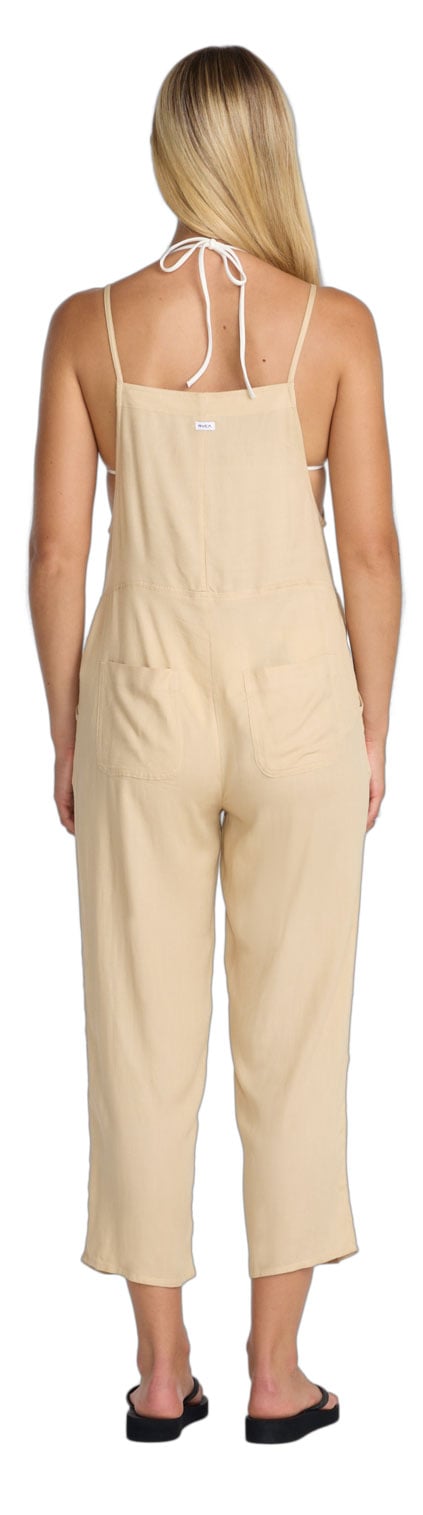 RVCA Zula Women's Jumper - Light Tan – back view