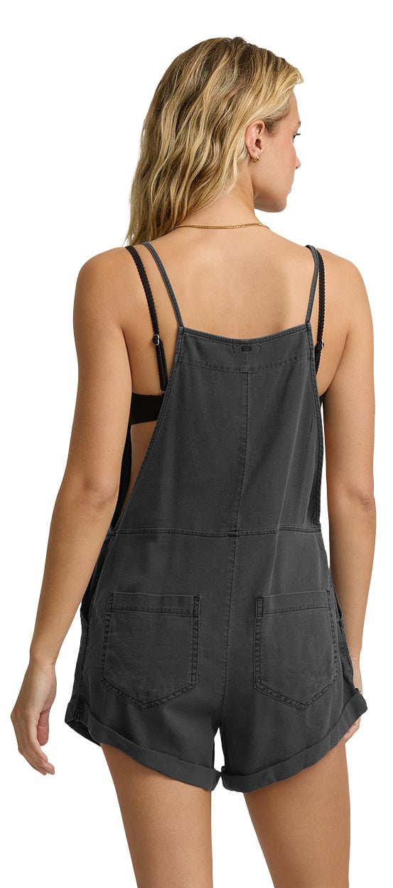 Billabong Wild Pursuit PFD Women's Overall - Off Black – back view