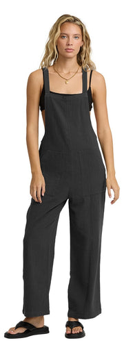 Billabong Pacific Time Solid Women's Jumpsuit - Black Sands