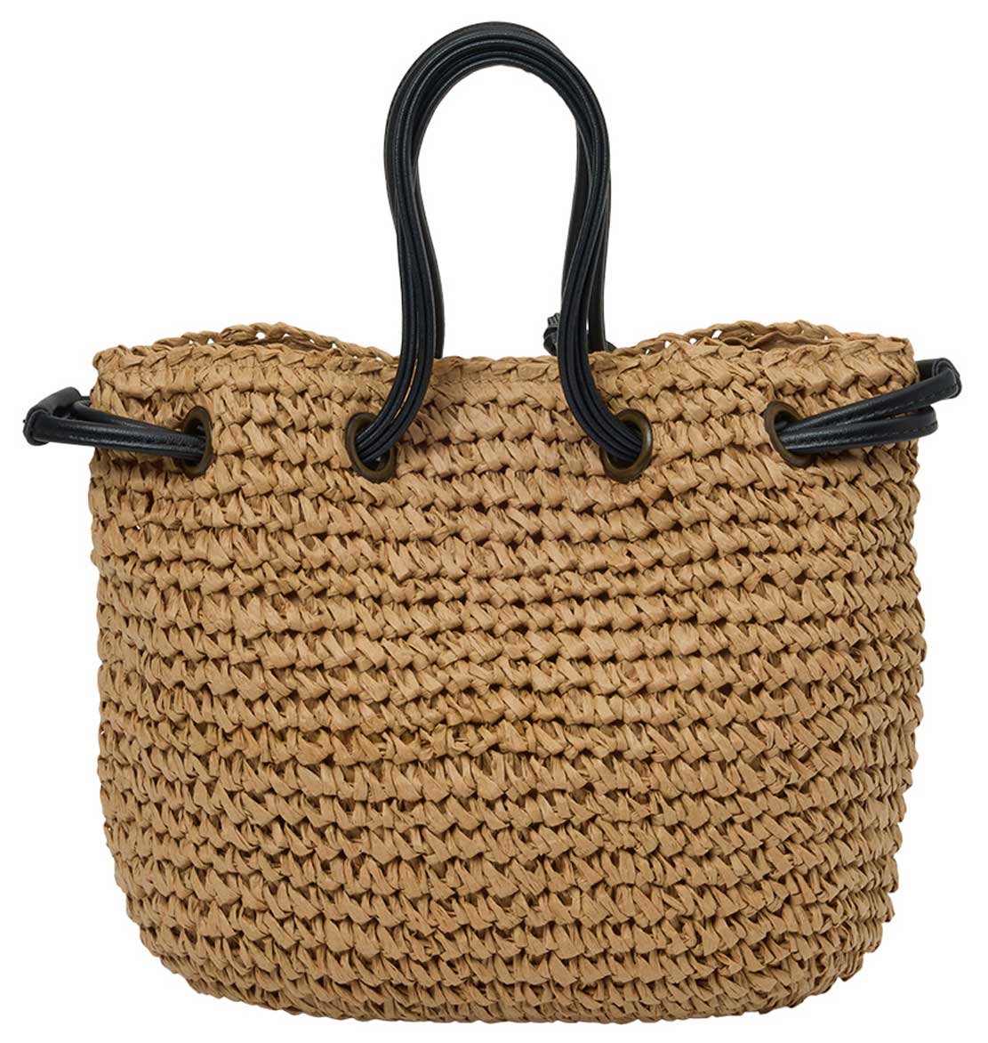 Billabong Date Palm Crossbody Tote Bag - Tan – back view