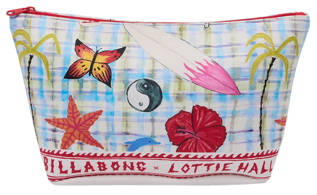 Billabong Lottie Hall Dry Pouch - White Multi