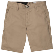 Volcom Frickin Chino 16" Kid's Shorts - Khaki