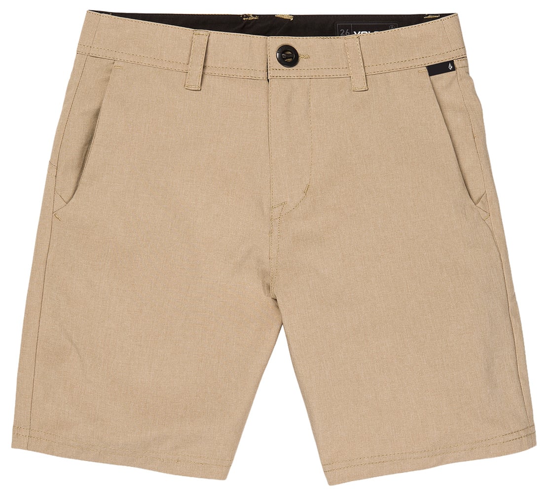 Volcom Frickin Cross Shred Static 16" Kid's Shorts - Khaki