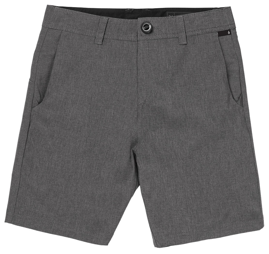 Volcom Frickin Cross Shred Static 16" Kid's Shorts - Charcoal Heather