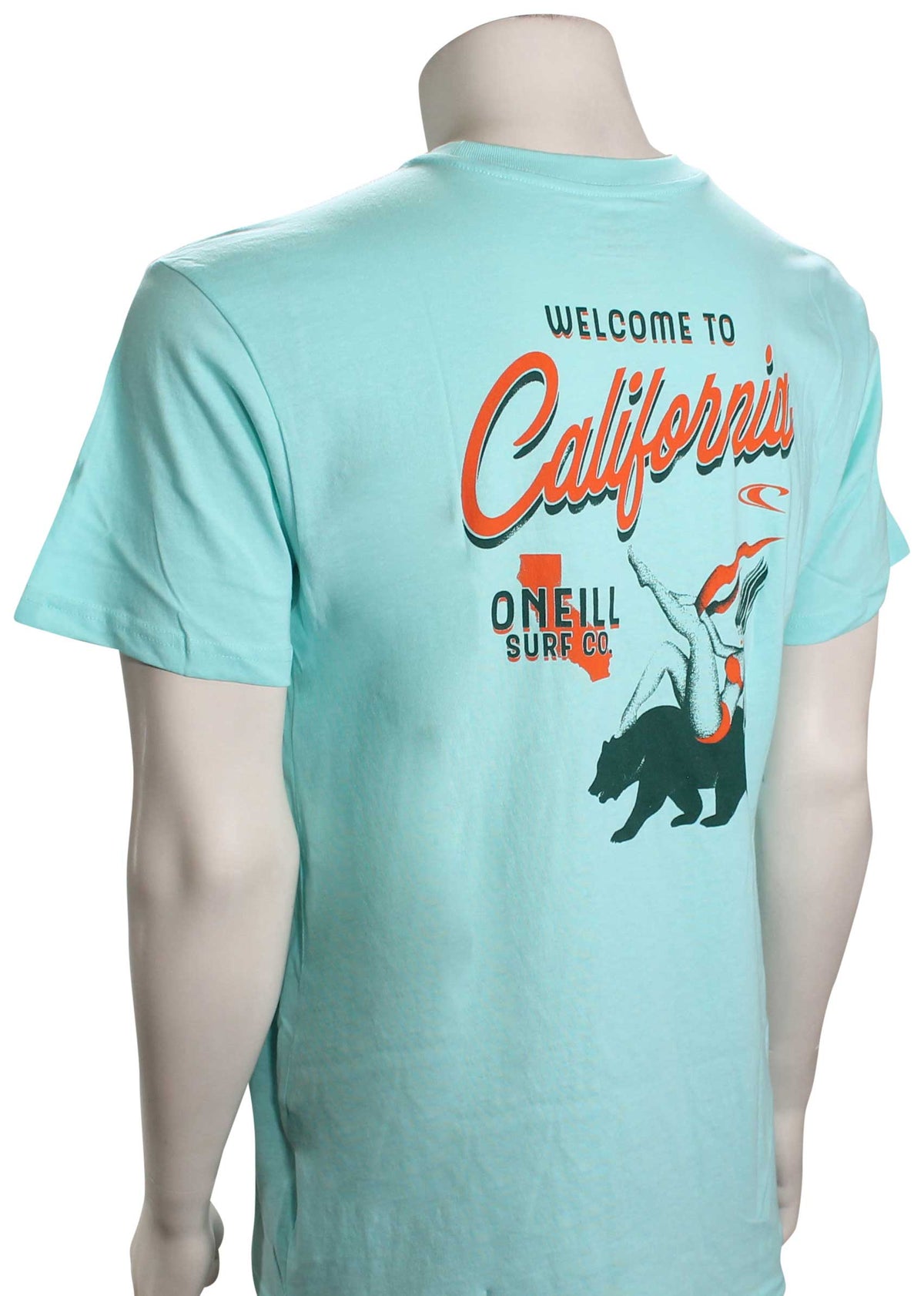 O'Neill Welcome California T-Shirt - Mint – back view