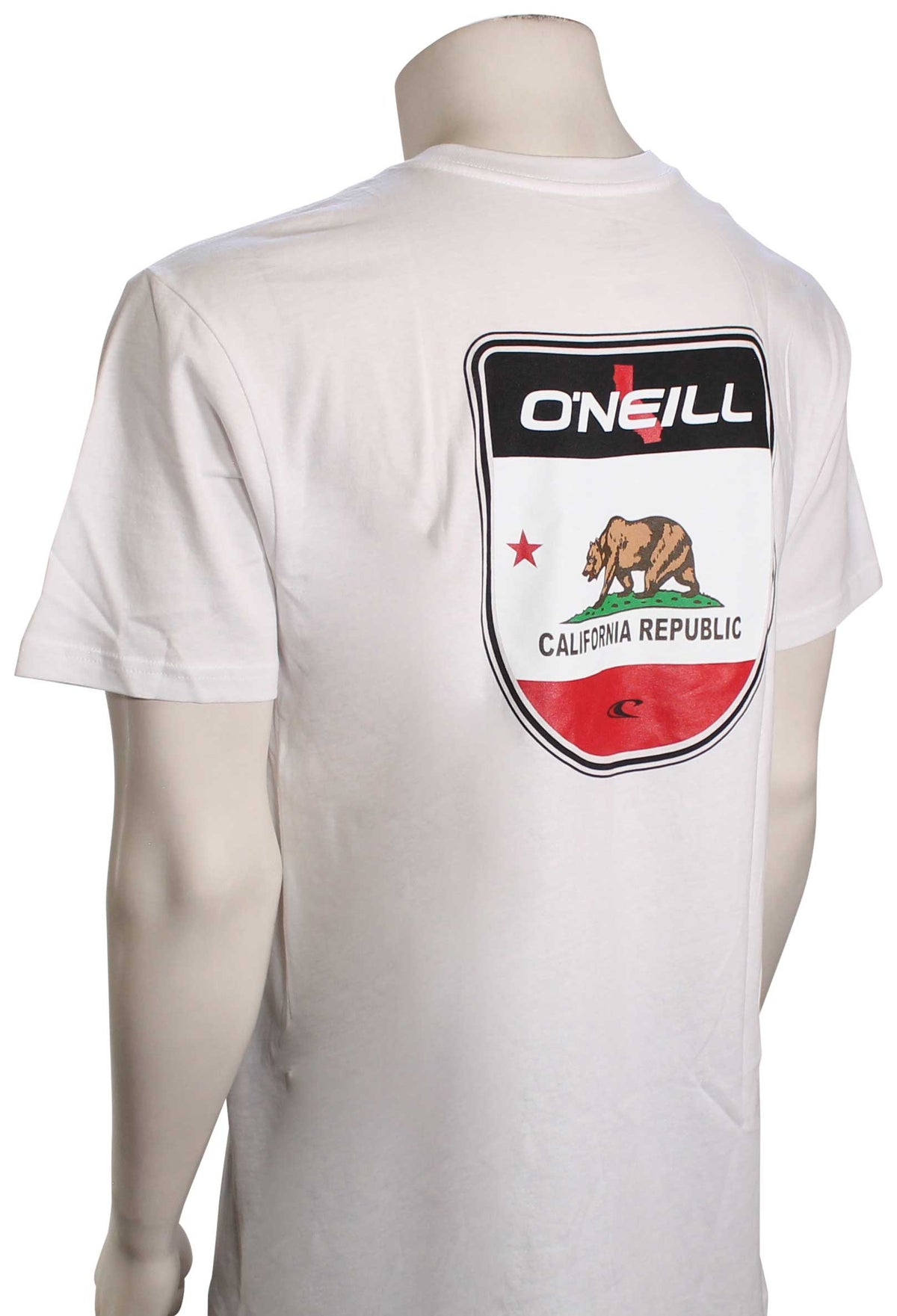 O'Neill California Badge T-Shirt - White – back view