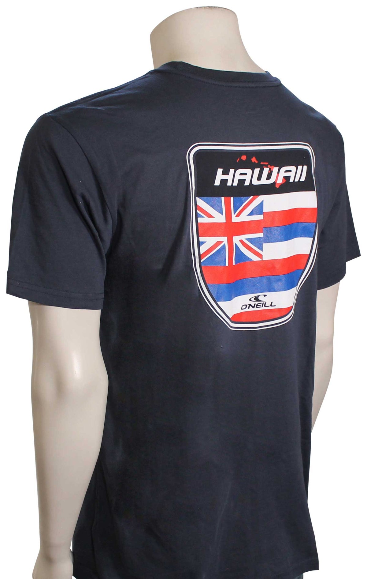 O'Neill Hawaii Badge T-Shirt - Navy, back view