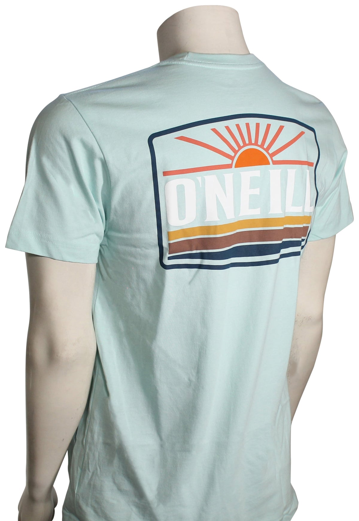 O'Neill Sun Supply T-Shirt - Pale Turquoise – back view