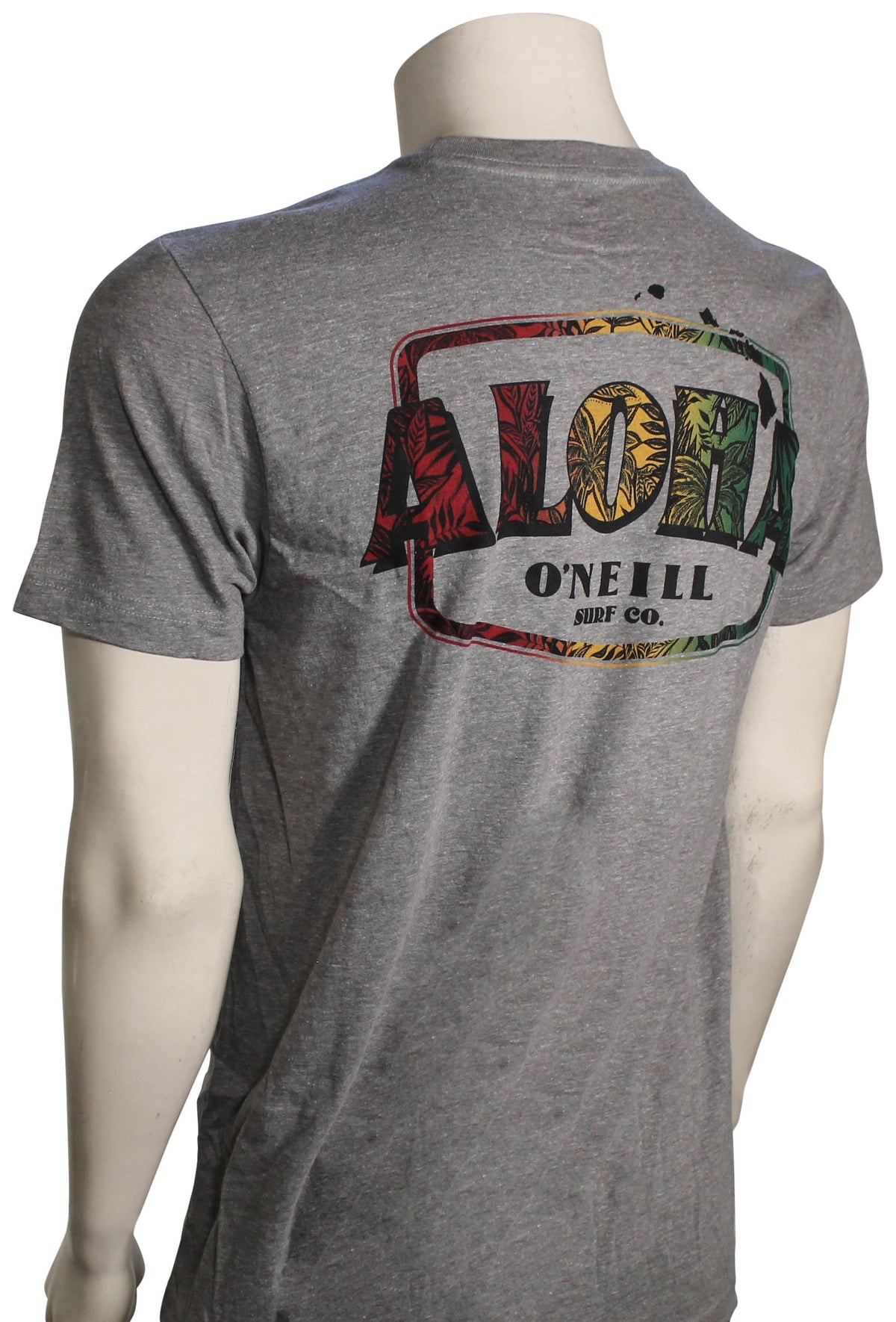 O'Neill Palms T-Shirt - Heather Grey – back view