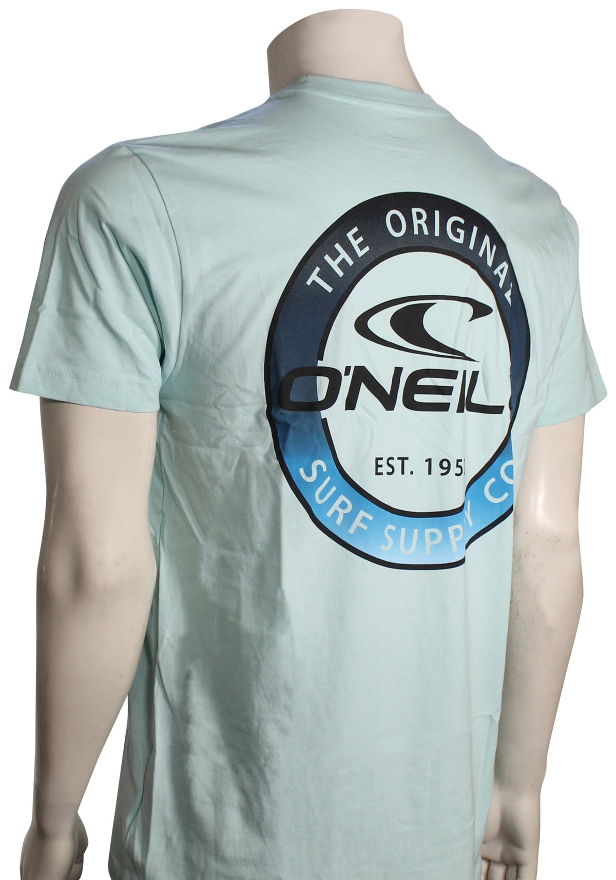 O'Neill Coin Flip T-Shirt - Pastel Turquoise – back view
