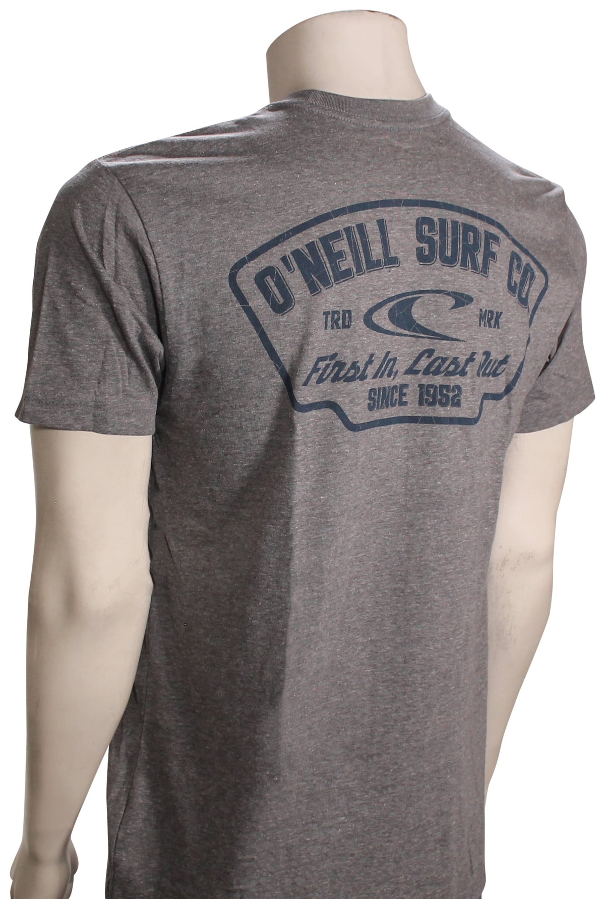 O'Neill Respect T-Shirt - Heather Grey – back view