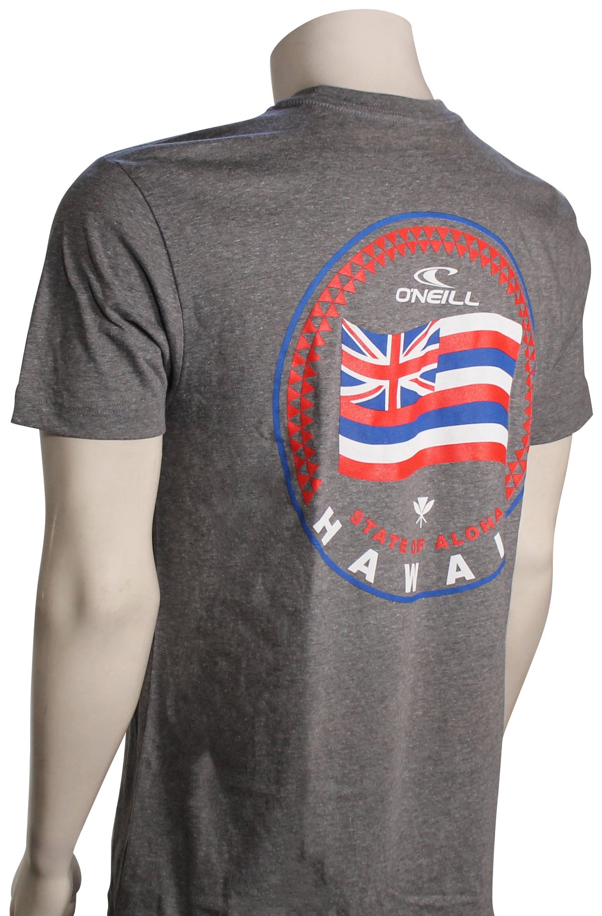 O'Neill The Peoples Land T-Shirt - Heather Grey – back view