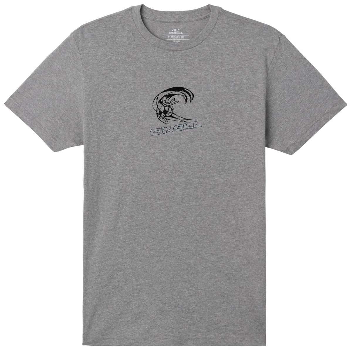 O'Neill Team Spike SS T-Shirt - Heather Grey