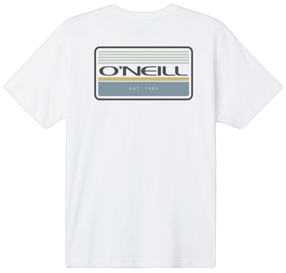 O'Neill Banner SS T-Shirt - White – back view