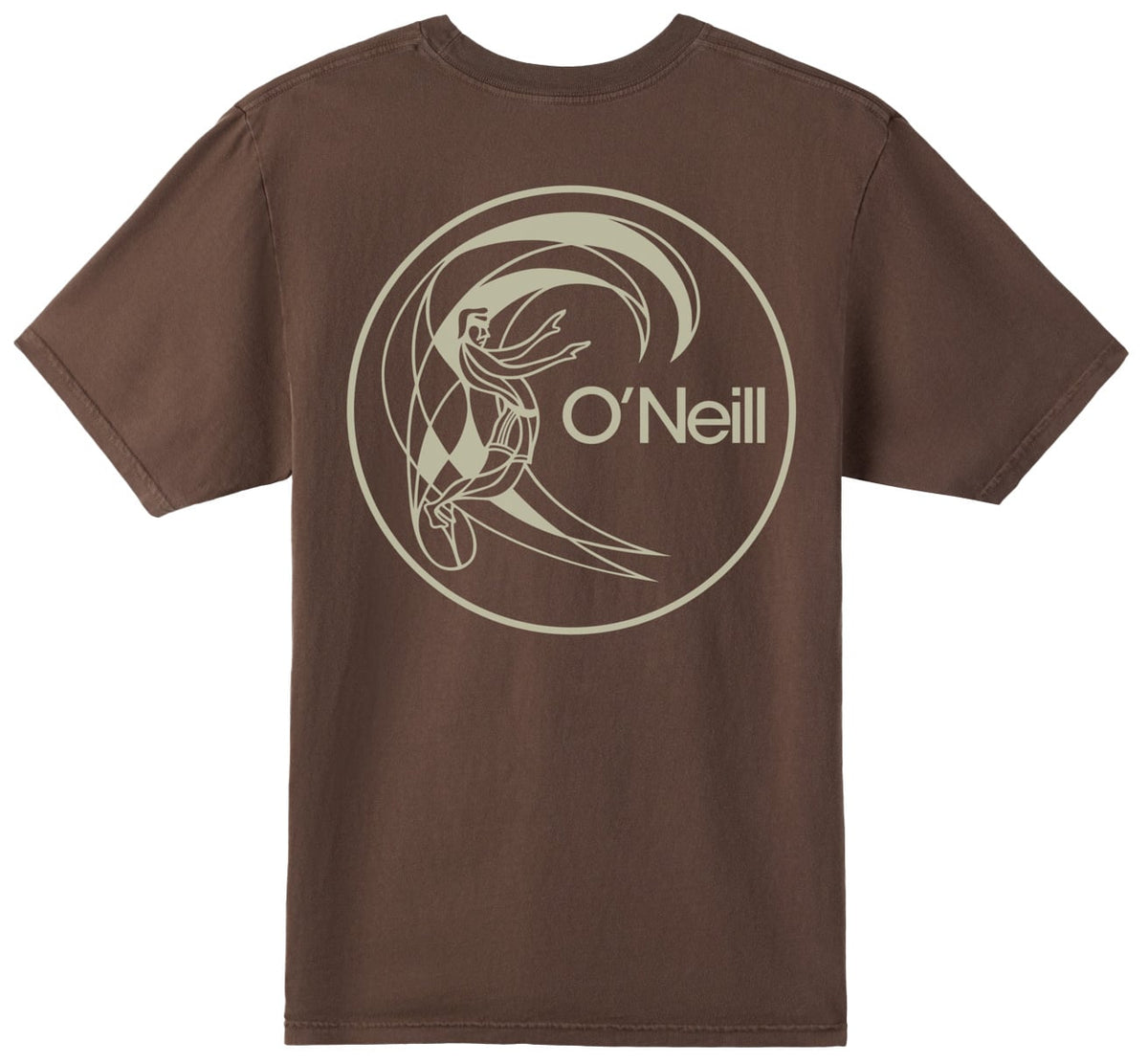 O'Neill OG Circle Surfer T-Shirt - Turkish Coffee – back view