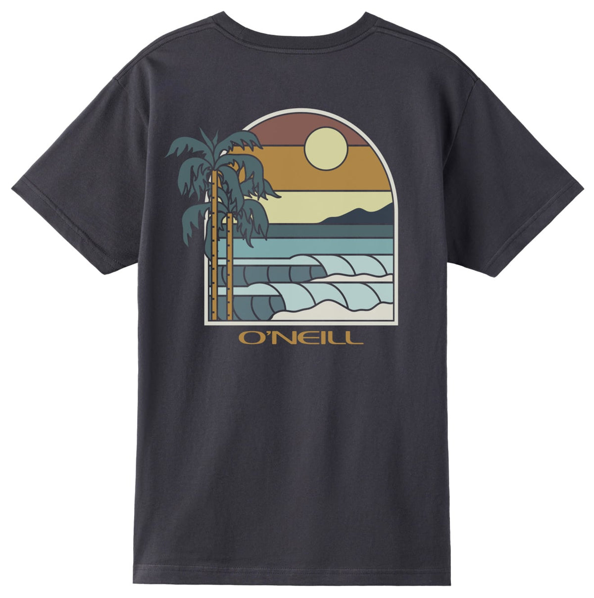 O'Neill Glassy Days SS T-Shirt - Phantom – back view